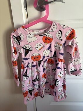 The Children's Place Pink Halloween Cat & Pumpkin Costume Dressing